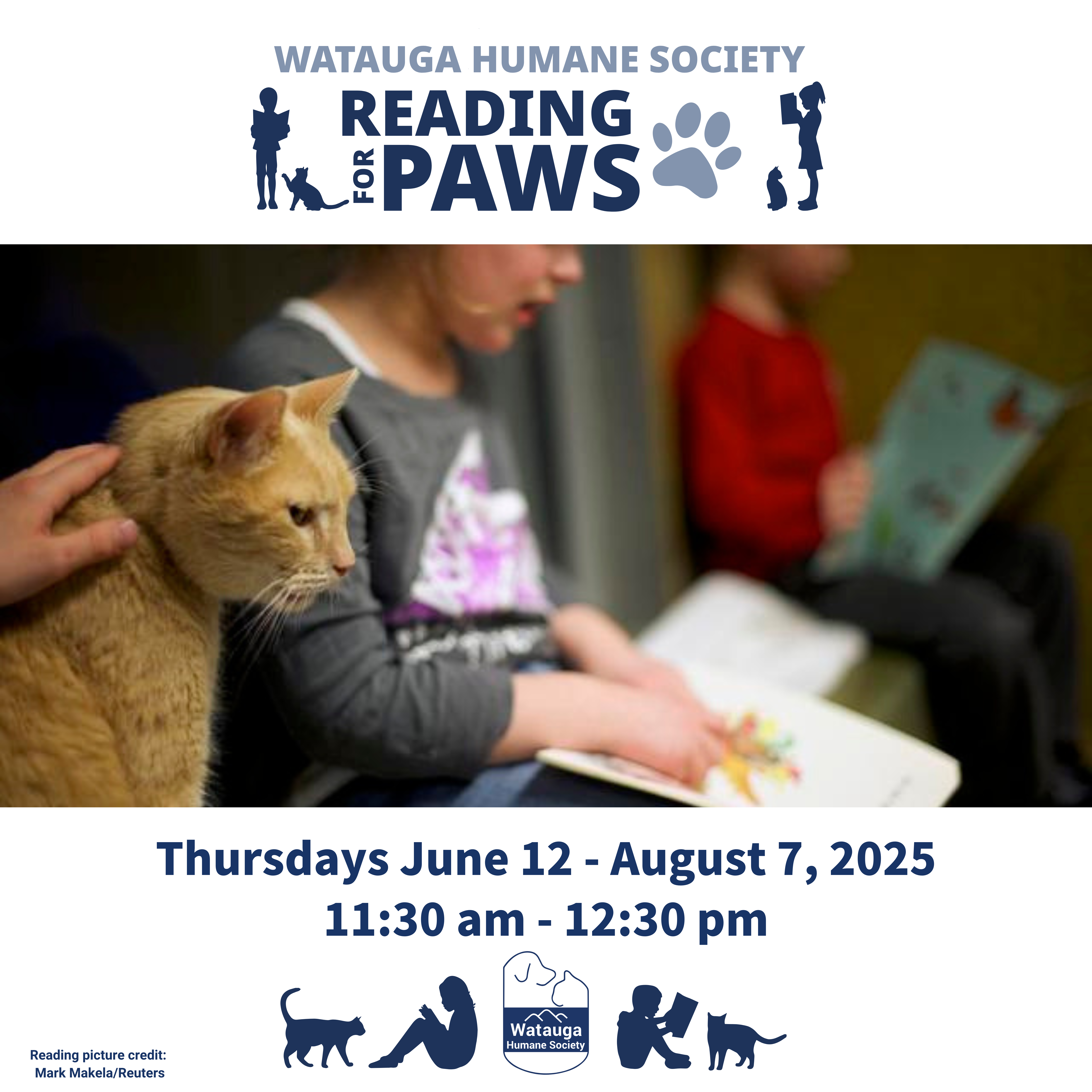Kids, Cats, and Chapter Books: “Reading for Paws” Returns This Summer